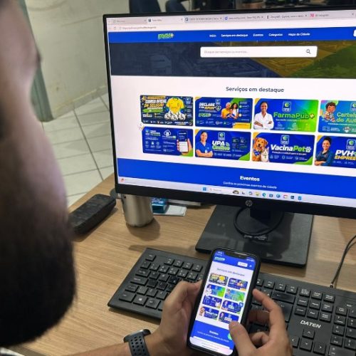 Aplicativo PVH+ reúne 242 serviços digitais e facilita acesso da população aos serviços públicos em Porto Velho