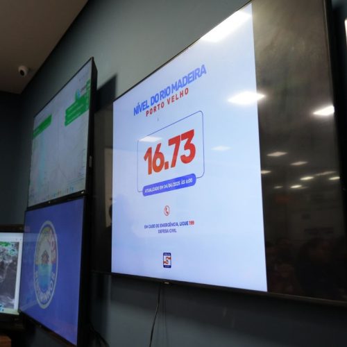Rio Madeira atinge 16,73 metros, a maior marca de 2025 em Porto Velho