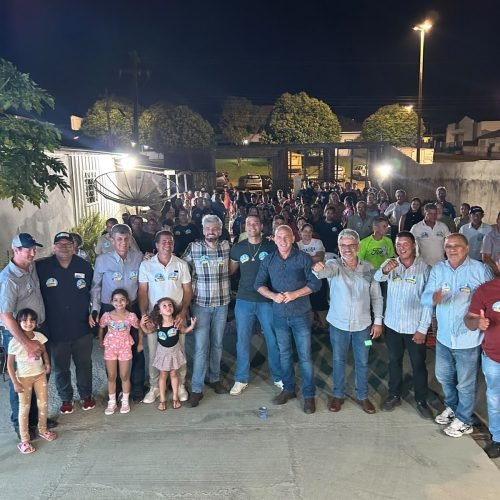 Colorado do Oeste recebe lançamento das candidaturas de Ezequiel Neiva e Wiveslando Neiva