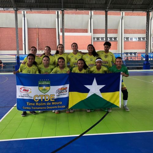 Com apoio da Feero, time de Rondônia vence na estreia do Brasileiro Escolar Sub-18 de Futsal