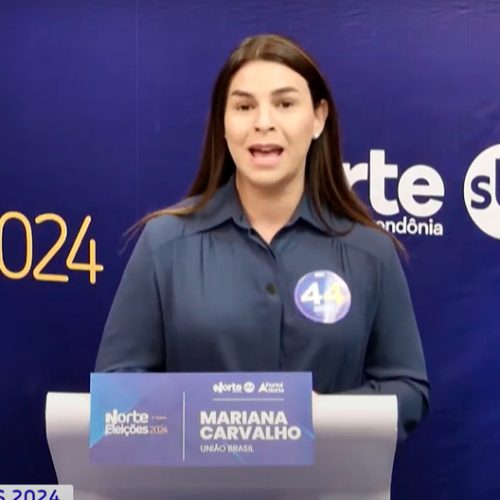Mariana Carvalho domina debate na TV Norte no primeiro confronto do segundo turno