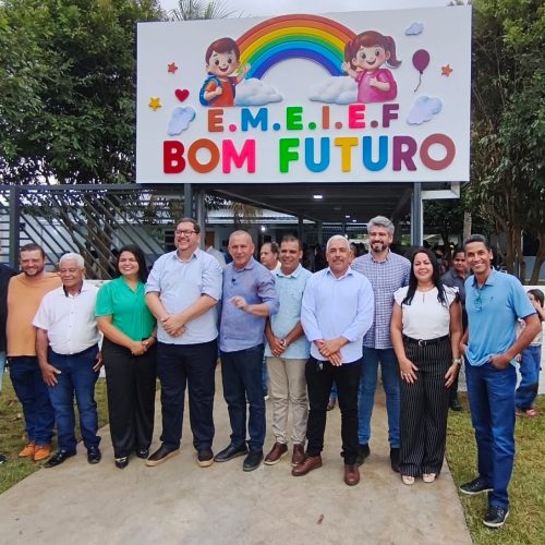 Deputado Ezequiel Neiva inaugura reconstrução de escola em Machadinho e anuncia mais um pacote de investimentos a educação
