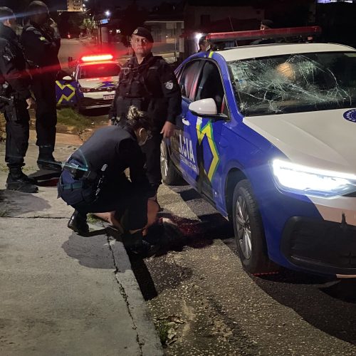 Transtornada: mulher causa acidente envolvendo três veículos em Porto Velho