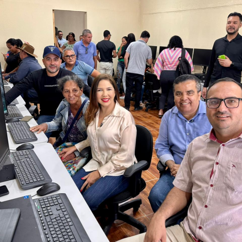 Inédito: deputada federal Cristiane Lopes entrega Centro de Capacitação Tecnológica  em Candeias do Jamari