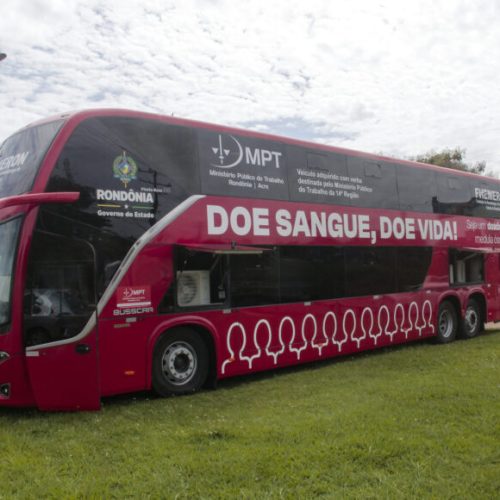 Unidade Móvel de Coleta de Sangue será inaugurada em Rondônia para ampliar doações