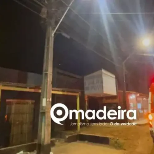 Homem cai de poste após sofrer choque elétrico na zona leste de Porto Velho