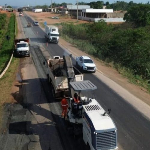 BR-364 recebe obras de manutenção entre Porto Velho e Vilhena; motoristas devem redobrar a atenção
