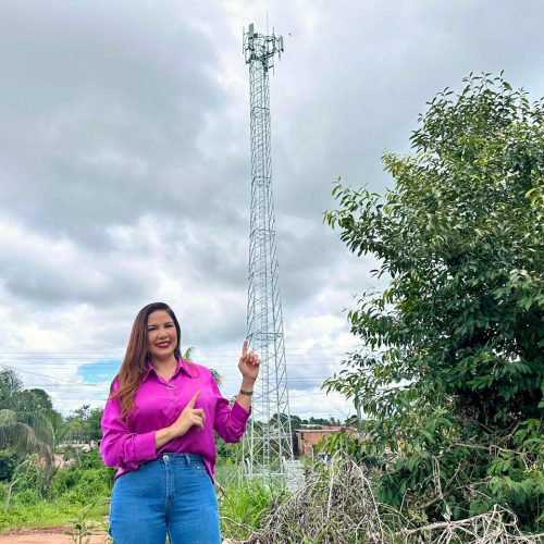 Deputada Federal Cristiane Lopes leva  internet 5G a Extrema e marca um novo capítulo no desenvolvimento do distrito