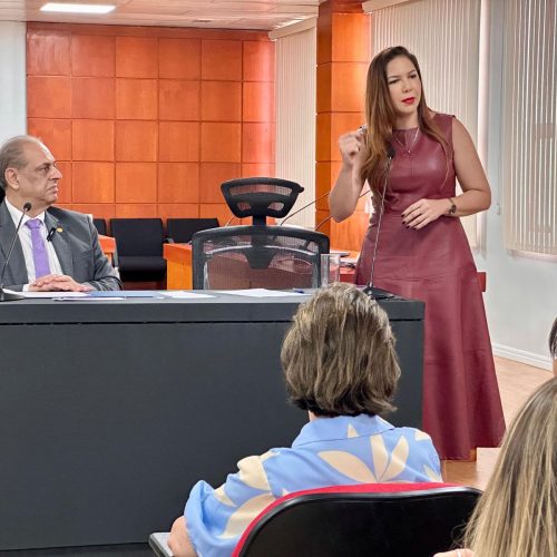 Deputada federal Cristiane Lopes defende mais mulheres na política durante evento do TRE-RO