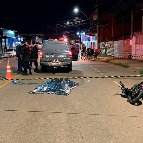 Idosa morre atropelada por motoboy em Porto Velho