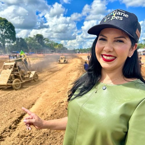 Deputada Federal Cristiane Lopes destina R$ 1 milhão e 800 mil para Alto Paraíso (RO) e participa da 17ª Corrida Nacional de Jericos Motorizados