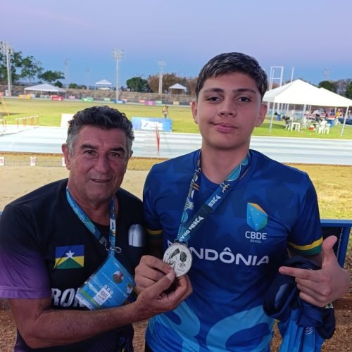 Atletismo rondoniense conquista medalhas de prata e bronze nos JEBs 2026