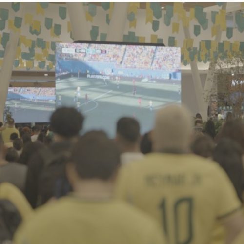 Porto Velho Shopping transmite jogos da Copa do Mundo nesta quarta-feira (1º) e quinta-feira (2)