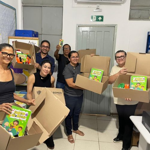 Prefeitura de Porto Velho conclui entrega de kits escolares em todas as escolas da rede municipal