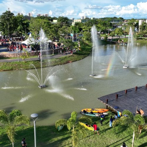 Parque da Cidade é reaberto com novas atrações em Porto Velho